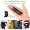 6PCS 25000LM Tactical LED Flashlight IPX5 Torch Zoomable 3 Modes Pocket Torch Flashlight