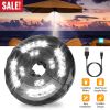 Umbrella Pole Light Cordless 28 LEDs Patio Umbrella Light White Light with 3 Lighting Modes for Patio Umbrella Camping Tent Outdoor Use