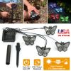 Solar String Light 4 Butterfly Fairy Lights Waterproof Garden Lawn Light Xmas Decor Lamp