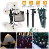 Solar Mushroom Lights Outdoor Decoration Light 10 LED Lights Stake Light Yard Patio Lawn Garden Festival Light