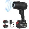 130000RPM Mini Cordless Leaf Blower Battery Operated Blower with 2x 3Ah Batteries for Leaf Snow Dust Water Blowing