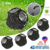 4Packs Solar Rock Lights Outdoor Solar Garden Lights IP44 Water-Resistant Stone Spotlight Lawn Landscape Lamps for Pathway Driveway Walkway
