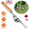 Garden Hand Weeder Bend-proof Manual Weed Removal Deeper Digging Puller Gardening Tool with Wood Handle For Lawn Farm