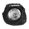 4Packs Solar Rock Lights Outdoor Solar Garden Lights IP44 Water-Resistant Stone Spotlight Lawn Landscape Lamps for Pathway Driveway Walkway