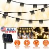 Solar String Light Bulbs Waterproof Globe Ball Fairy Light Garden Ambience Decorative String Lamp with 2 Lighting Modes