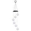 Solar Ball Wind Chime 7 Color Changing Wind Chime for Outside IPX4 Waterproof Outdoor Garden Yard Decor