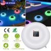 Solar Powered Floating Pool Lamps Light Sensor Swimming Pool Decorative Light w/ 7 Colors Change Waterproof Inflating Night Lights For Ponds Pools Fou