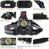 250000 LM LED Headlamp Rechargeable Bike Front Light Riding Camping Hunting