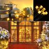 Solar String Lights LED Solar Power Fairy String Light 12M 100 LEDs 8 Lighting Mode Warm Light Waterproof Starry String Lights Christmas Wedding Party