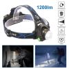 1200lm LED Headlights IPX5 Waterproof Headlamp 3 Lighting Modes SOS Night Flashlights Adventure Camping Hunting Hiking
