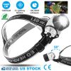 LED Headlamp Flashlight 10000 Lumen Headlight 4 Modes Headlamp Adjustable for Camping Cycling Hiking Hunting Emergency