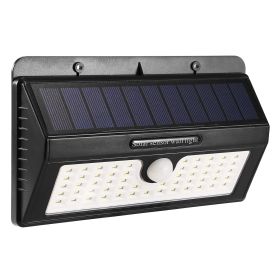 Solar Lights Outdoor 55 LEDs Wall Solar Lights IP65 Waterproof Garden Lamps 120° Motion Sensor 180°Illumination Garage Lights Porch Front Door