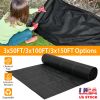 3x100FT Weed Barrier Landscape Fabric Weed Control Garden Block Gardening Mat Fabric Woven Ground Cover Earthmat