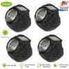 4Packs Solar Rock Lights Outdoor Solar Garden Lights IP44 Water-Resistant Stone Spotlight Lawn Landscape Lamps for Pathway Driveway Walkway