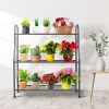 3 Tier Plant Stand Shelf Flower Pot Holder Display Rack 88LBS Utility Storage Organizer