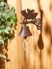 PIG WITH WINGS CAST IRON BELL
